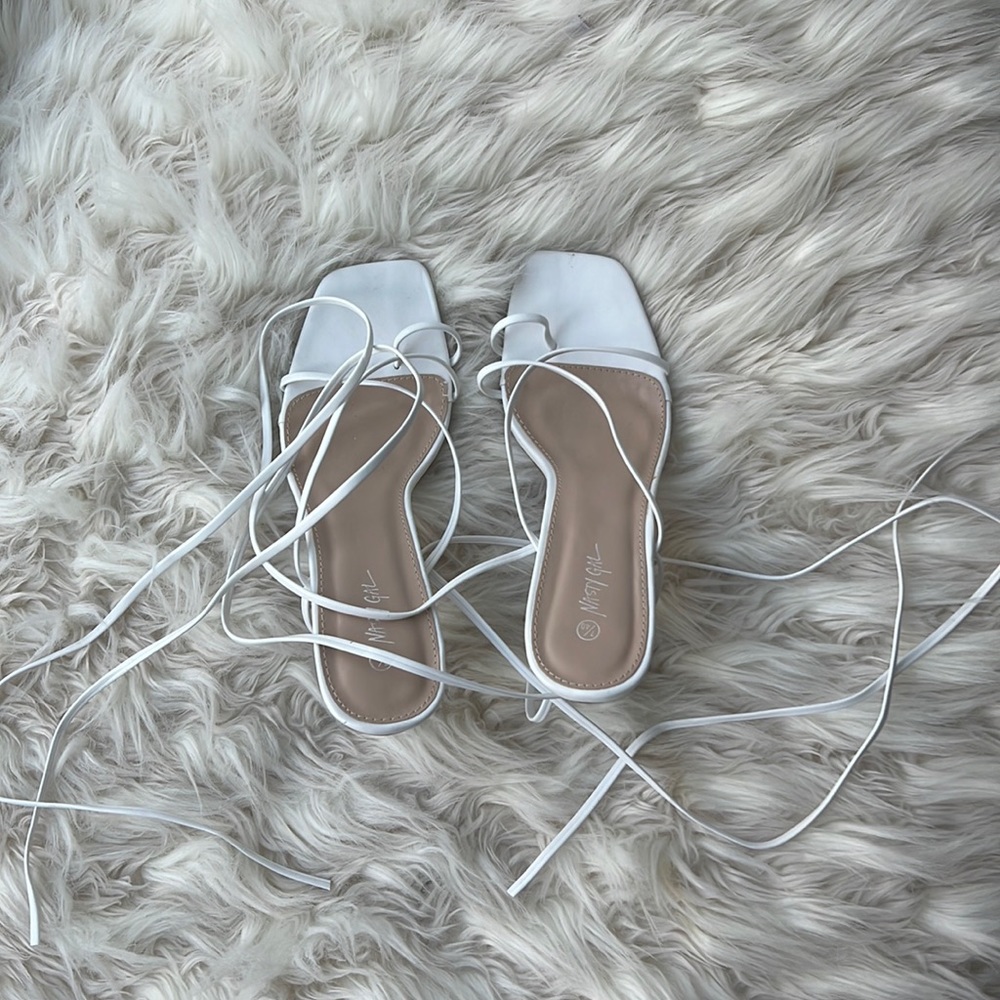 Beautiful white heels